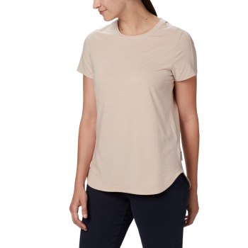 Columbia Firwood Camp II Short Sleeve, Camiseta Rayas Para Mujer | 175298-RDO